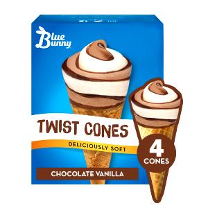 1 Serving Soft Serve - Twist - 4 Oz Ice Cream