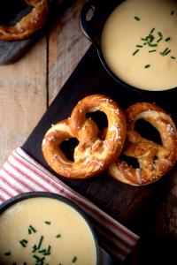 1 Serving Soft Stuffed Pretzels With Cheese