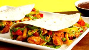 1 Serving Soft Taco Mexican Dinner - Chicken