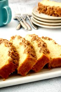 1 Serving Sour Cream Loaf Cake