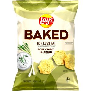 1 Serving Sour Cream & Onion Baked Crisps