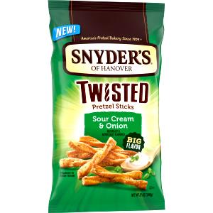 1 Serving Sour Cream & Onion Pretzel No Butter