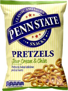 1 Serving Sour Cream & Onion Pretzel No Salt