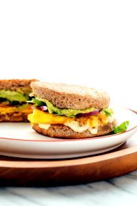 1 Serving Sourdough Breakfast Sandwich No Meat