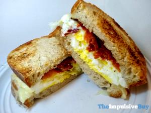 1 Serving Sourdough Breakfast Sandwich With Bacon