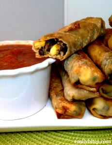 1 Serving Southwest Eggrolls - Small 4 Pieces