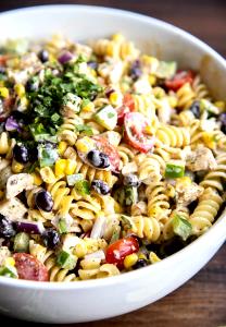 1 Serving Southwest Fusilli Pasta Salad