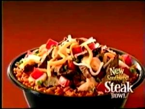 1 Serving Southwest Steak Border Bowl