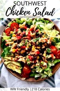 1 serving Southwestern Chicken Salad (No Dressing)