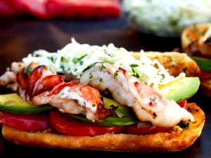 1 serving Southwestern Lobster Rolls