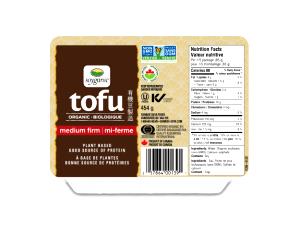 1 Serving Soyganic - Premium Medium Firm Organic Tofu