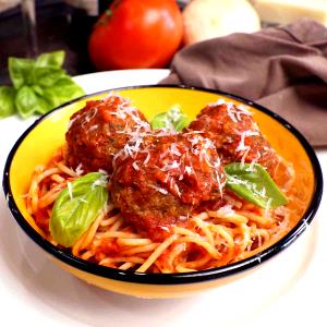 1 Serving Spaghetti And Meatball