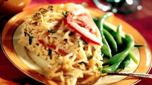 1 serving Spaghetti Basil Torte