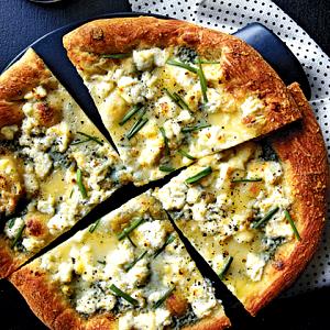 1 Serving Special Recipe Four Cheese Pizza