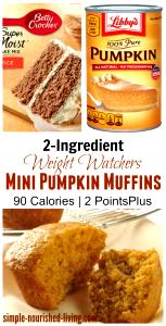 1 Serving Spice Cake And Muffin Mix