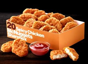 1 serving Spicy Chicken McNuggets (6)