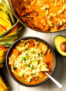 1 serving Spicy Chicken Tortilla Soup
