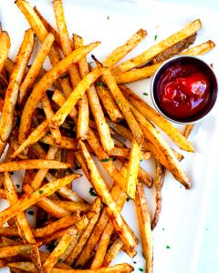 1 Serving Spicy Recipe Thin Regular Cut Fries