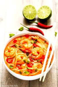 1 Serving Spicy Shrimp Soup-Bowl