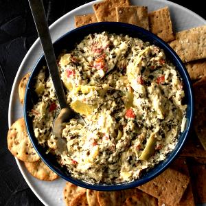 1 Serving Spinach, 5-Cheese & Artichoke Dip