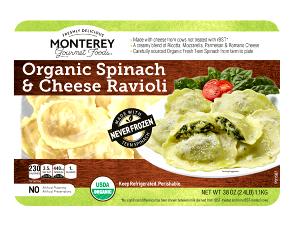 1 Serving Spinach And Cheese Ravioli