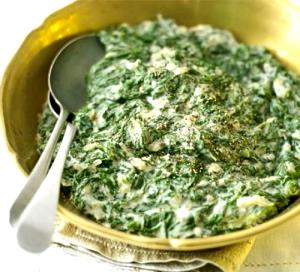 1 Serving Spinach, Creamed
