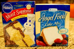 1 Serving Sponge Cake Mix