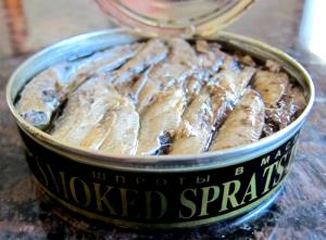 1 Serving Sprats, Smoked