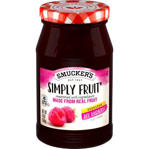 1 Serving Spreadable Fruit, Seedless Red Raspberry - Simply Fruit