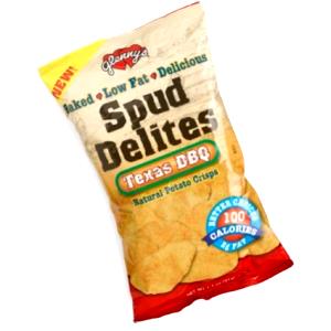 1 Serving Spud Delites - Texas BBQ - Natural Potato Crisps