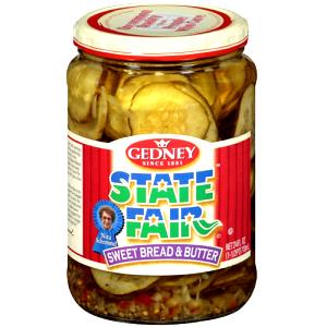 1 Serving State Fair - Hot Bread & Butter Pickles