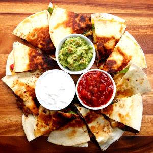 1 Serving Steak Fajita Quesadillas