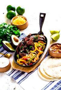 1 serving Steak Fajita with Cheese (Personal)