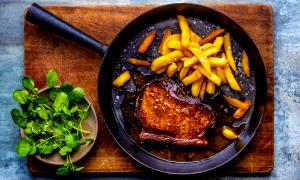 1 serving Steak (Half Bird)