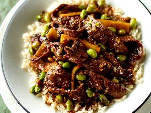 1 serving Steak (Large Bowl)