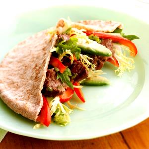 1 serving Steak Pita Snack