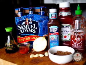 1 serving Steak Sauce made with Sam Adams