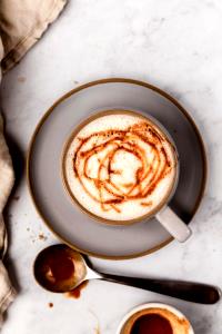 1 Serving Steamer Caramel Cappuccino