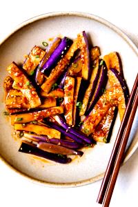 1 Serving Stir Fried Egg Plant