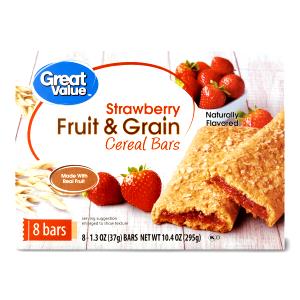 1 Serving Strawberry And Grain Cereal Bar