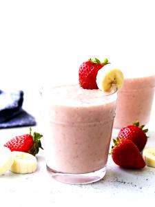 1 Serving Strawberry Banana Smoothie, Junior