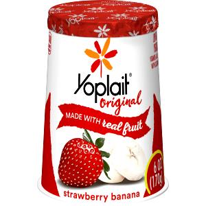 1 Serving Strawberry Banana Yogurt -Muffins