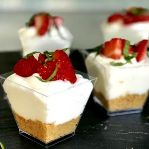 1 serving Strawberry Cheesecake Shooter