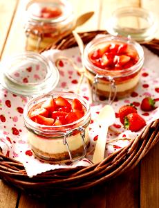 1 Serving Strawberry Cheesecake