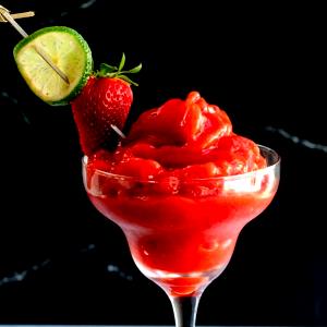 1 Serving Strawberry Daiquiri, Virgin