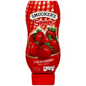 1 Serving Strawberry Fruit Spread, Squeeze