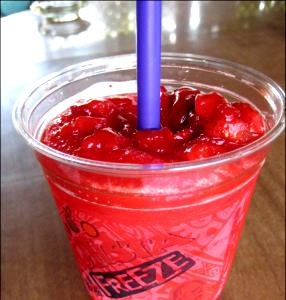 1 serving Strawberry Frutista Freeze