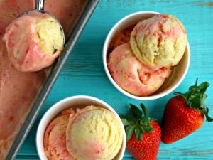 1 serving Strawberry Mango Banana Sorbet (Like It)