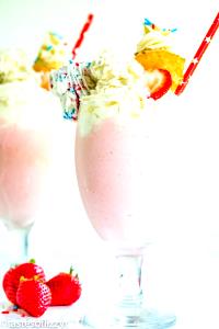 1 serving Strawberry Milkshake (24 oz)