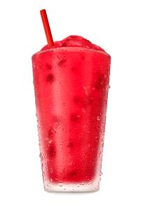 1 Serving Strawberry Real Fruit Slush - Small